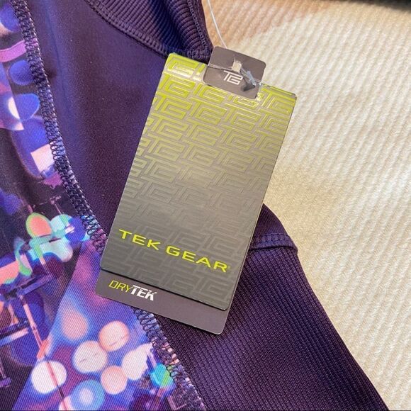 Tek Gear New With Tags 1/4 Zip Athletic Top - Picture 6 of 10